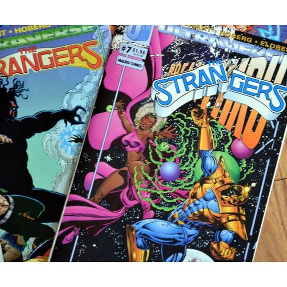 Vintage Ultraverse Strangers Malibu Comics #1-7 - Picture 5 of 8